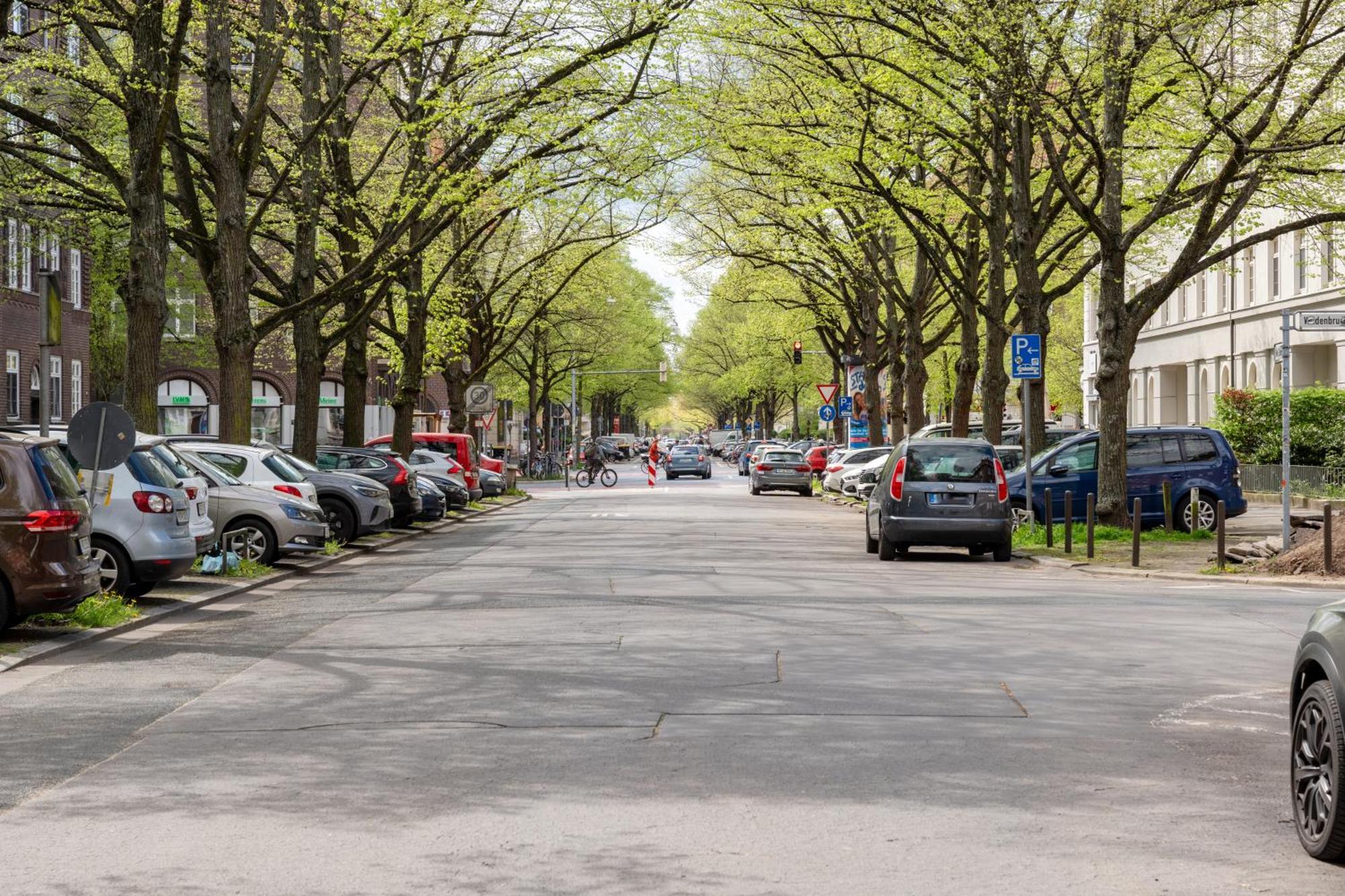 Modernes Apartment In Top Lage Komfortabel Eingerichtet Mit Arbeitsplatz Und Kueche - Geibelsuite Hannover Buitenkant foto